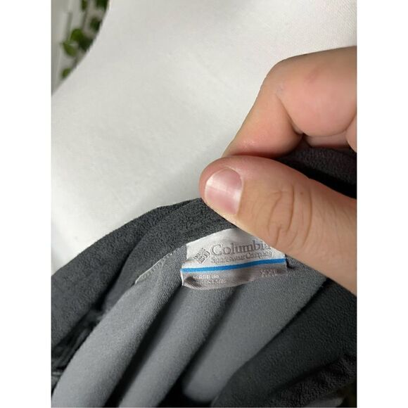 Columbia Gray Long Sleeve Mock Neck 3/4 Zip Pullover Fleece Jacket Size XXL - Picture 5 of 5